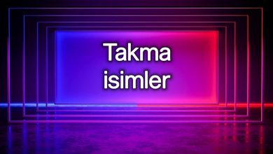 Takma isimler havalı lakaplar