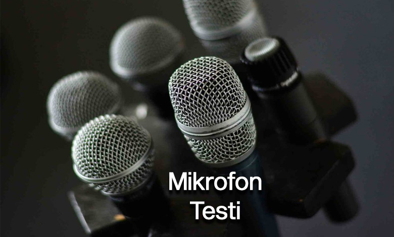 Mikrofon test
