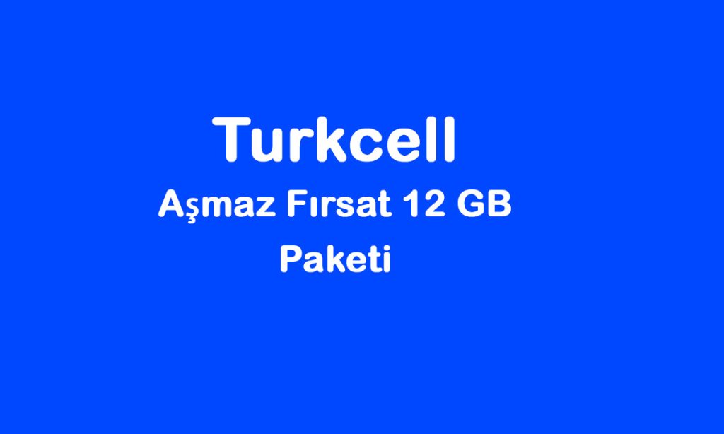 Turkcell A Maz F Rsat Gb Paketi Tekji