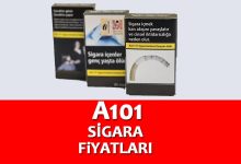 A101 sigara fiyatları