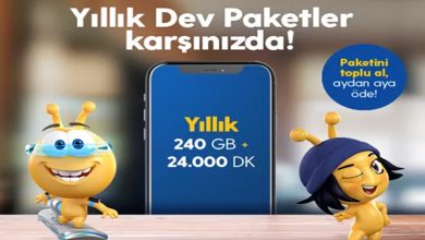 Turkcell Yıllık-Dev Platinum Star 240 GB